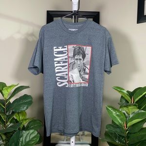 Scarface Graphic Famous Vintage Streetwear Graphic Tee Shirt